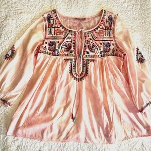 Calypso  St Bart  pink tie- dye shirt size 1